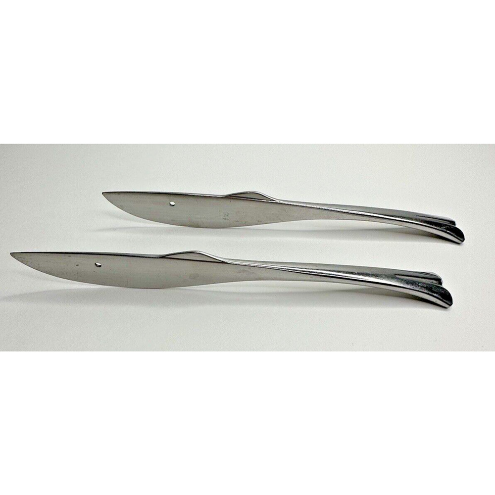 Yamazaki Gone Fishing Stainless Flatware Replacement 2 Dinner Knives